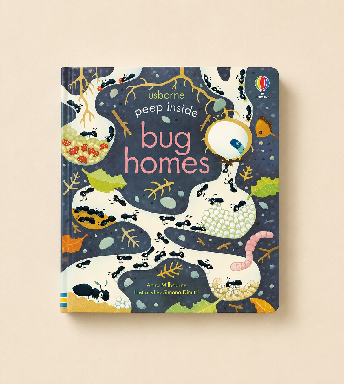 Cover of Peep Inside Bug Homes by Anna Milbourne