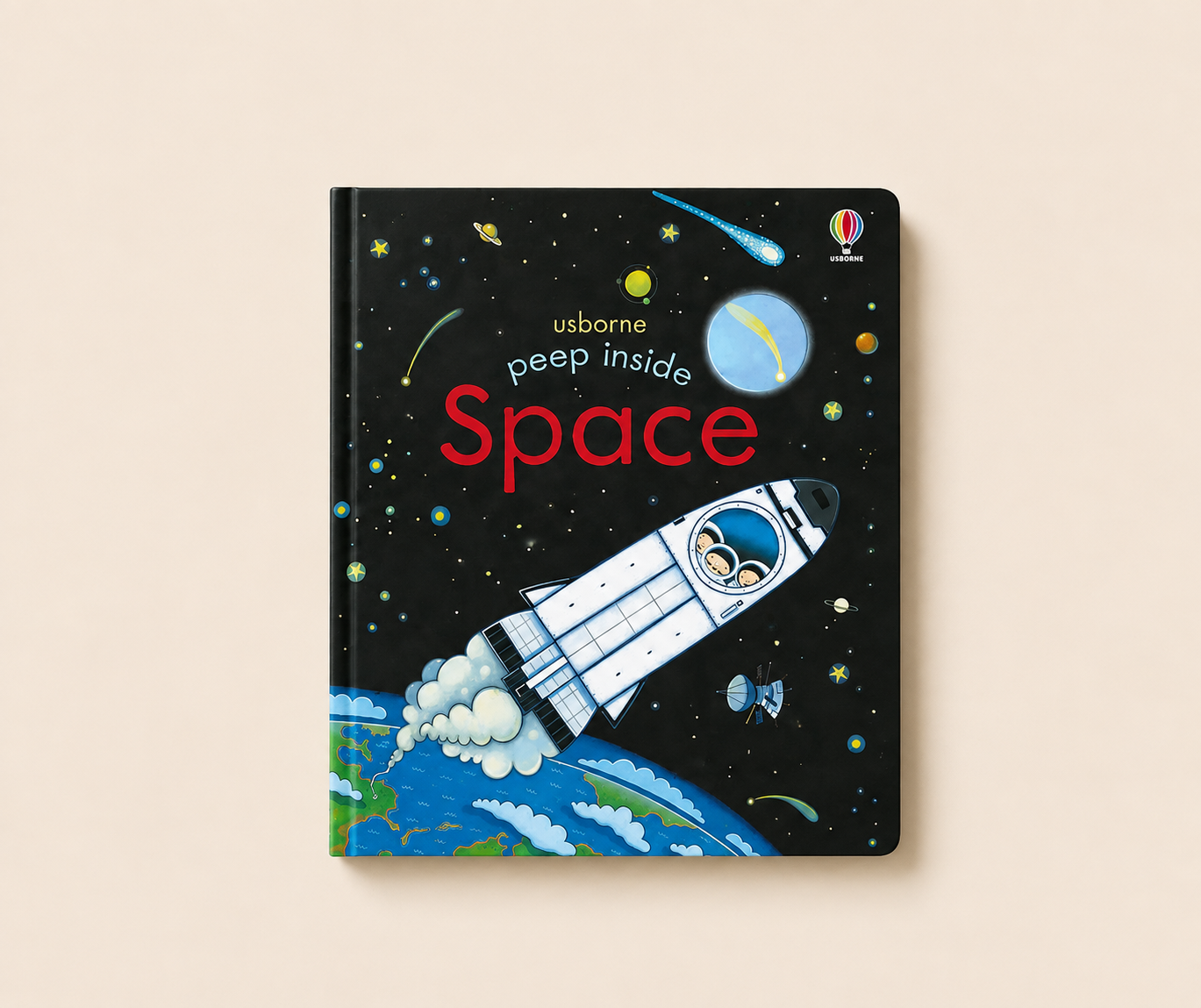 Cover of Peep Inside Space by Anna Milbourne