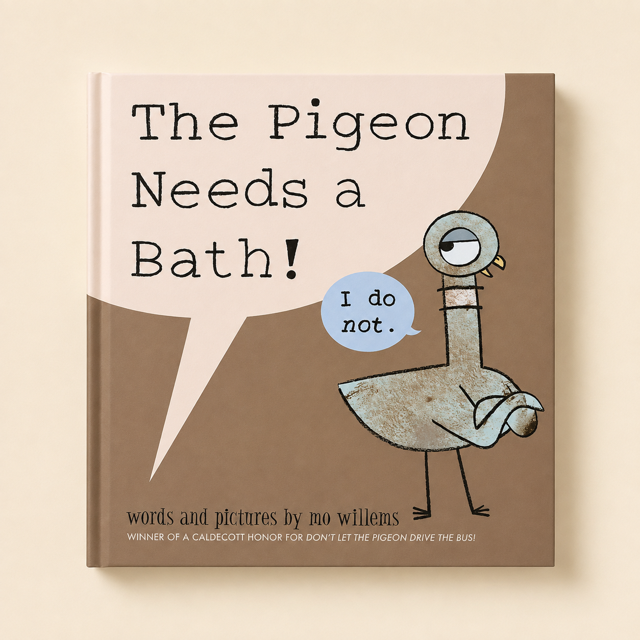 Cover of The Pigeon Needs a Bath! by Mo Willems