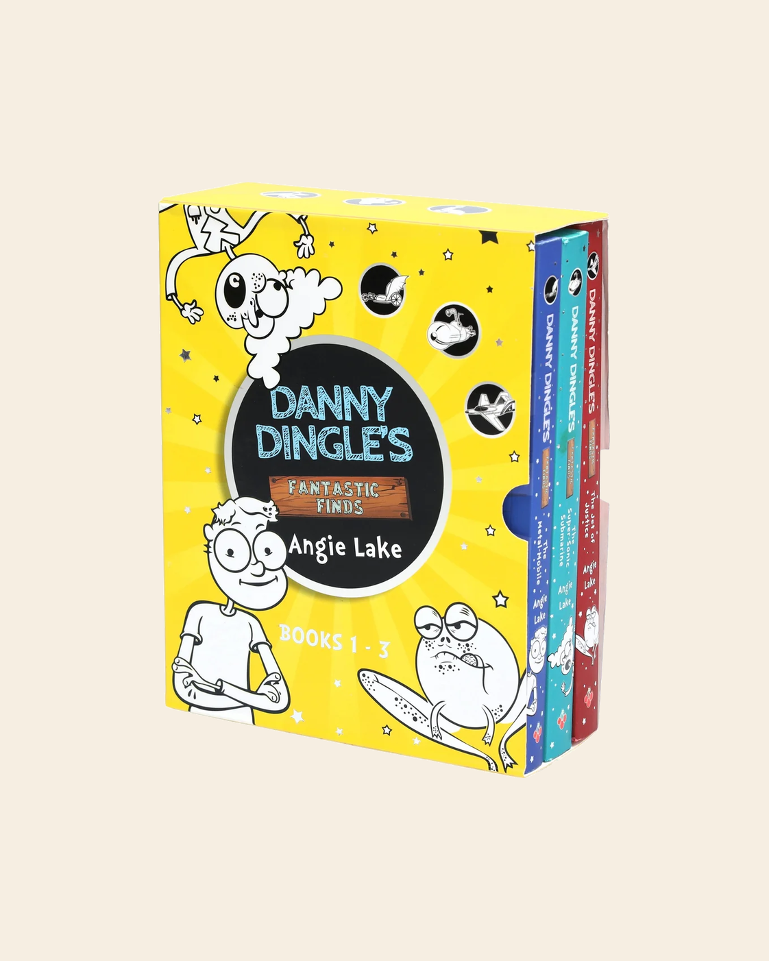 Cover of Danny Dingle's Fantastic Finds: Books 1–3 by Angie Lake