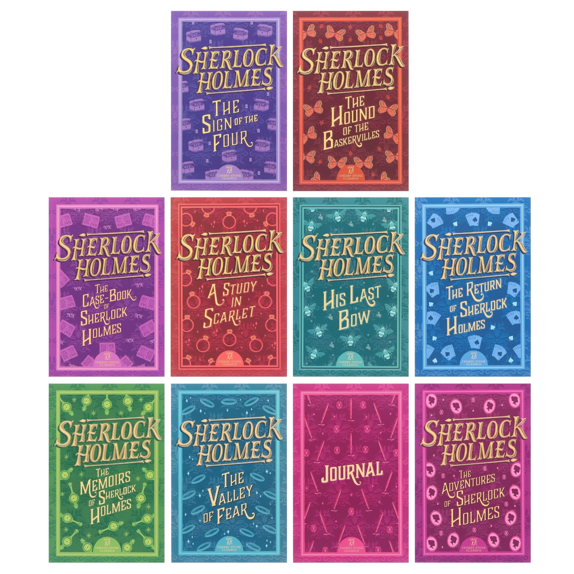 Cover of Sherlock Holmes Collection — 10 Books Box Set by Arthur Conan Doyle